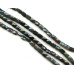 127-1044 Rainbow Obsidian <br>10x14 Faceted Flat Rectangle