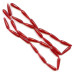 128-1064 Red Jade <br>7x30 Faceted Teardrop