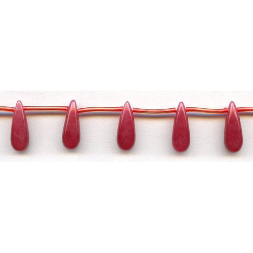 128-1094 Red Jade <br>7x20 Tear Drop