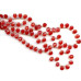 128-1103 Red Jade <br>9x11 Flat Pear Briolette
