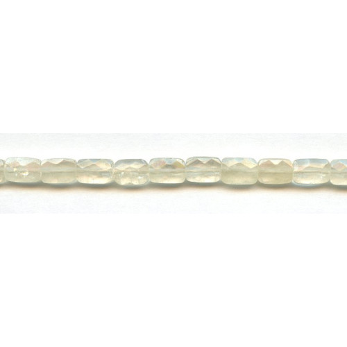 129-1109 Yellow Calcite <br>7x10 Cushion Cut