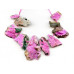 L3472-032A Pink Cobaltoan Calcite <br>24-63x Drusy Drop