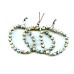 130-0602 Dalmatian Jasper <br>8mm Power Beads Bracelet