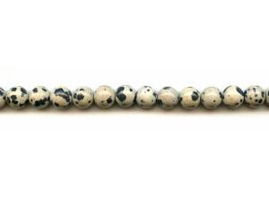 Dalmatian Jasper 8mm Round
