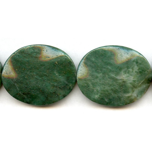 131-1072 African Jade <br>40x50 Waved Flat Oval