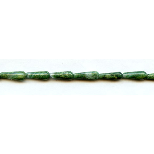 131-1083 African Jade <br>6x16 Teardrop