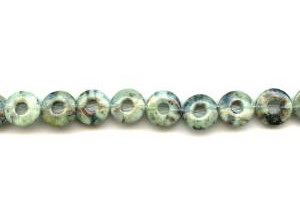 African Turquoise 12mm Donut