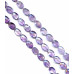 134-1226 Amethyst <br>18x25 Faceted Flat Oval