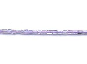Amethyst 5x6 Strip-faceted Tri-Tube