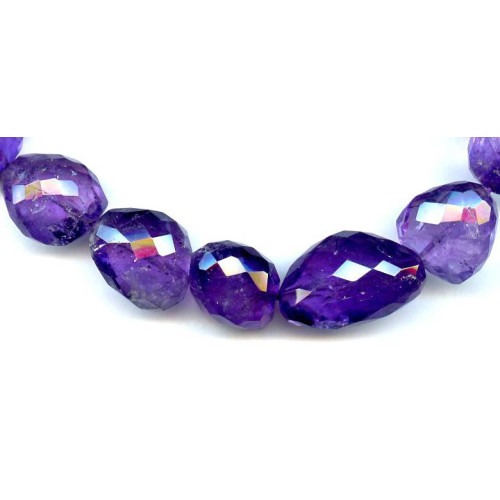 134-1620 Amethyst <br>15x-20x Faceted Nugget