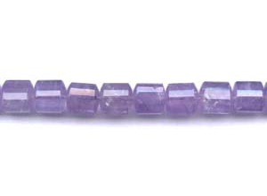 Amethyst 12x12 Strip-faceted Tri-Tube