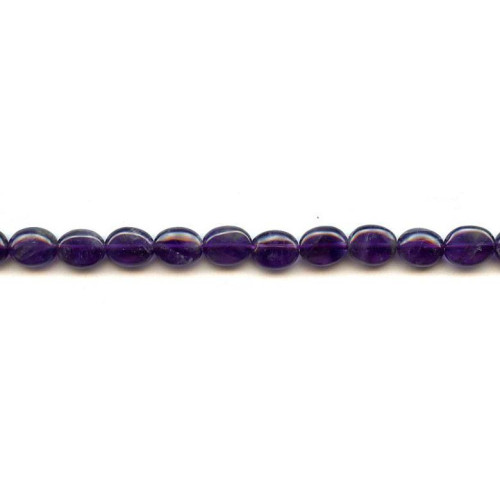 134-1738 Amethyst <br>8x10 Flat Oval