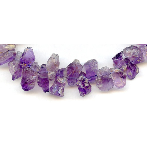 134-1776 Amethyst <br>12-20x Rough Nugget Drop