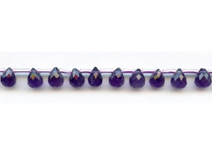 Amethyst 7x9 Teardrop Briolette
