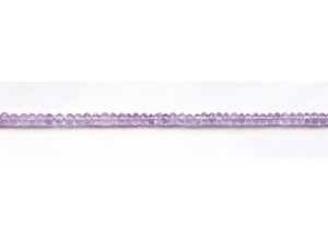 Pink Amethyst 4mm Faceted Rondell
