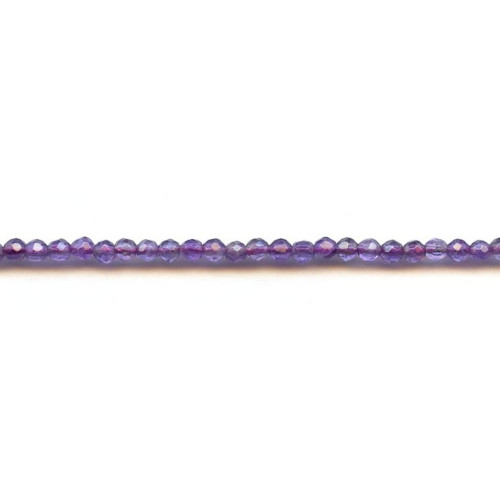 134-2478 Amethyst <br>4.5mm Faceted Round