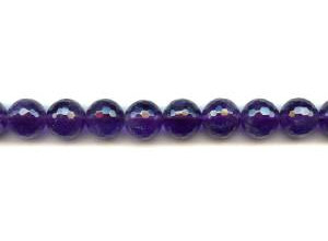 Amethyst 12mm Faceted Round