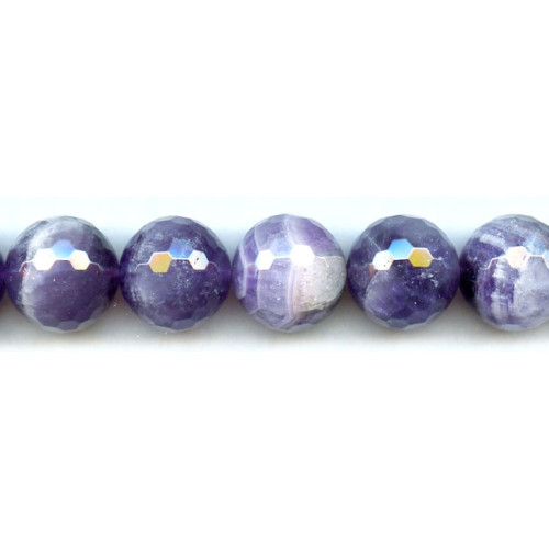 134-2517 Amethyst <br>20mm Faceted Round