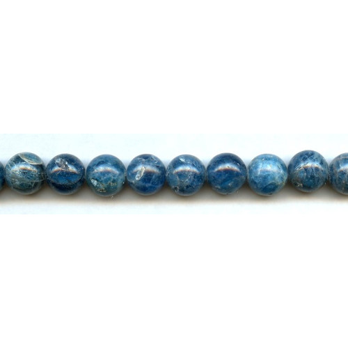 135-1244 Blue Apatite <br>12mm Round