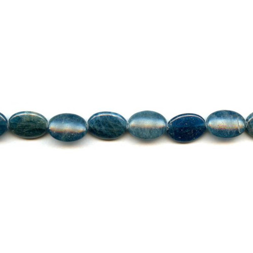 135-1278 Blue Apatite <br>12x16 Flat Oval