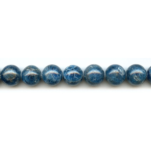 135-1296 Blue Apatite <br>14mm Round