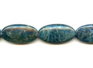 Blue Apatite 20x40 Flat Oval