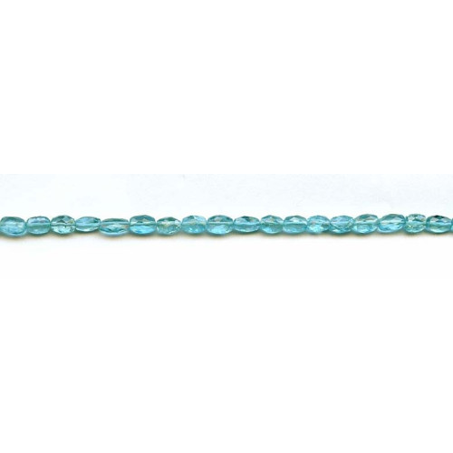 135-1378 Apatite <br>4x6 Faceted Flat Oval