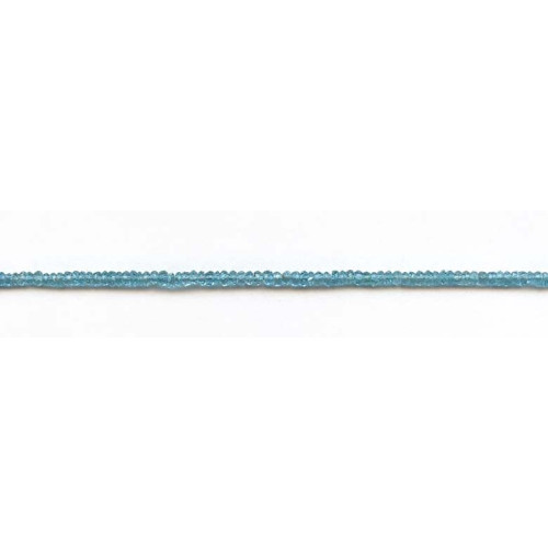 135-1475 Apatite <br>3mm Faceted Rondell