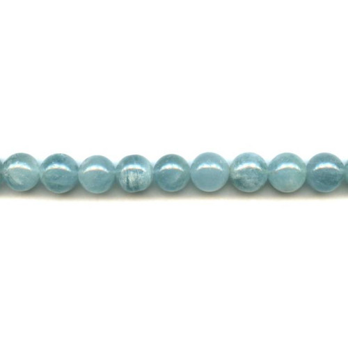137-1656 Aquamarine <br>11-12mm Round