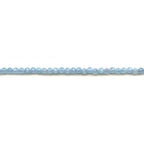 137-2348 Aquamarine <br>4mm Faceted Round