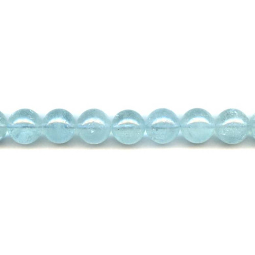 137-2529 Aquamarine <br>14mm Round