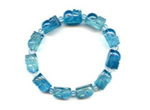 Aquamarine 11-12mm Pichiu Bracelet