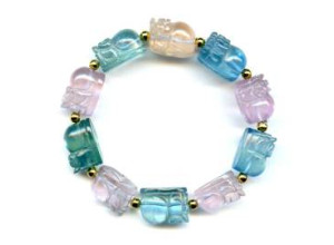 Aquamarine 12-14mm Pichiu Bracelet