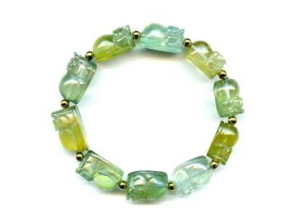 Aquamarine 12-14mm Pichiu Bracelet
