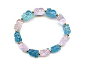 Aquamarine 10-11mm Pichiu Bracelet