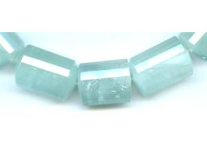 Aquamarine 16-21mm Faceted Tube Aquamarine 16-21mm Faceted Tube