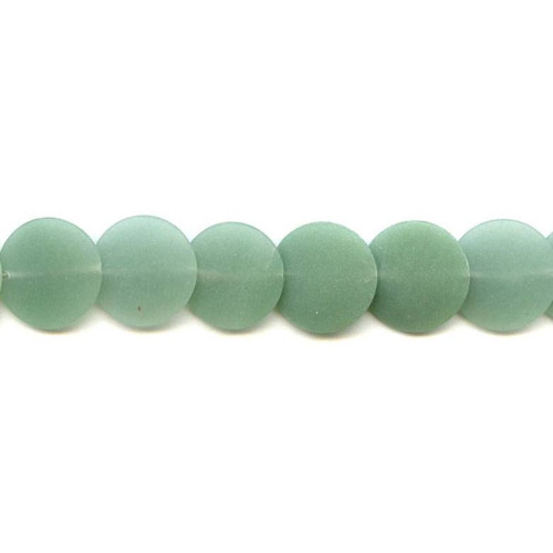 138-0141 Aventurine <br>20mm Lentil