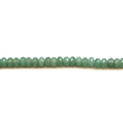 138-0308 Aventurine <br>8mm Faceted Rondell