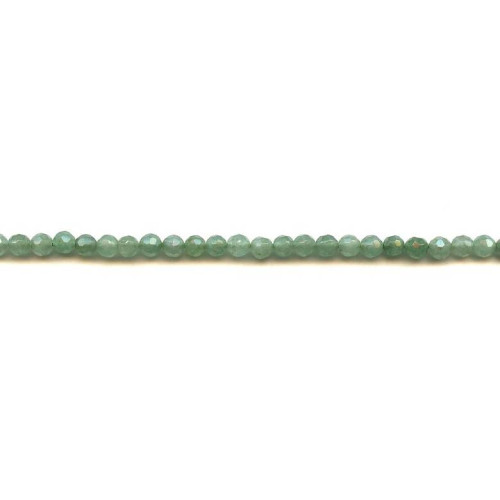 138-1267 Aventurine <br>4.5mm Faceted Round