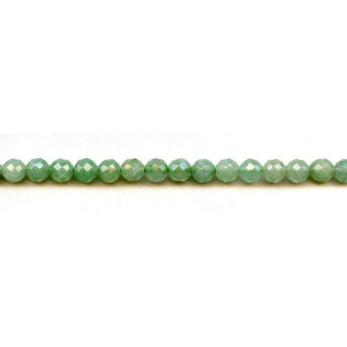 138-1270 Aventurine <br>7mm Faceted Round