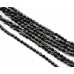 140-1017 Black Onyx <br>8x10 Faceted Flat Oval