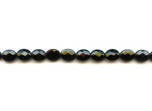 Black Onyx 8x10 Faceted Flat Oval