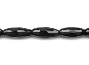 Black Onyx 12x30 Faceted Oval