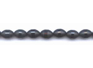 Black Onyx 10x14 Faceted Oval