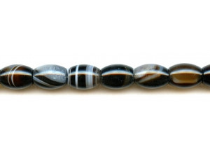Black Sardonyx 12x16 Barrel Oval