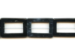 Black Onyx 25x35 Rectangle Donut