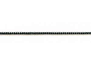 Matte Black Onyx 2mm Round
