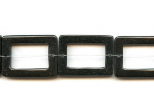 Black Onyx 26x36 Rectangle Donut