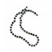 140-1596 Black Onyx <br>6x6 Flat Pear Briolette