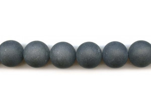 Matte Black Onyx 18mm Round